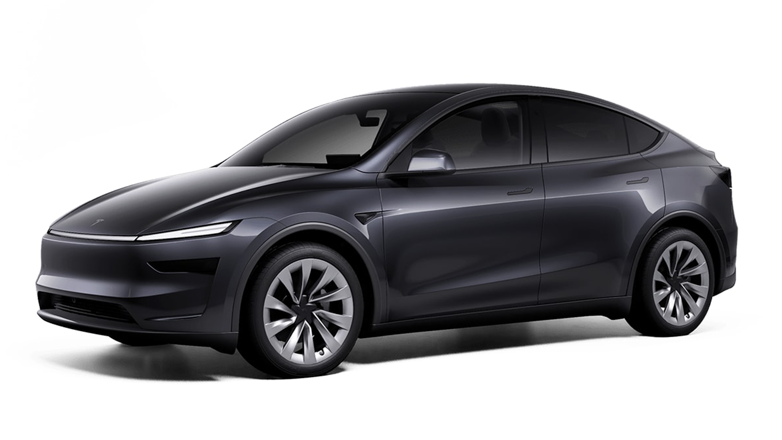 Visual frontal do novo Tesla Model Y