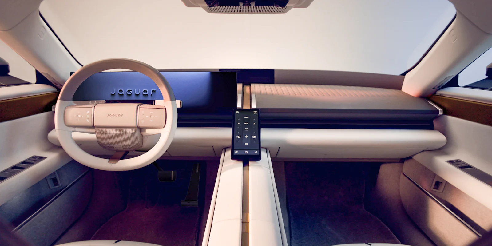 The Jaguar Type 01 will debut on 6 October, and now we know what it'll look like inside