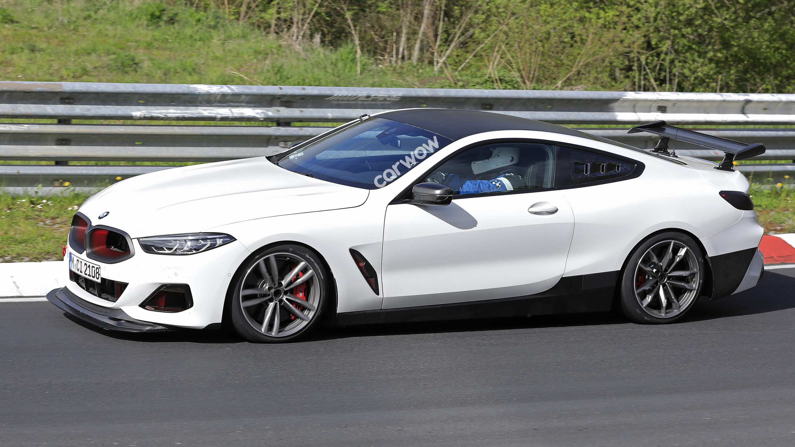 2022 BMW M8 CSL spotted carwow