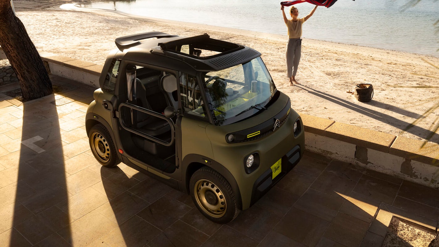 Citroen Ami Buggy electric off-road concept car first drive