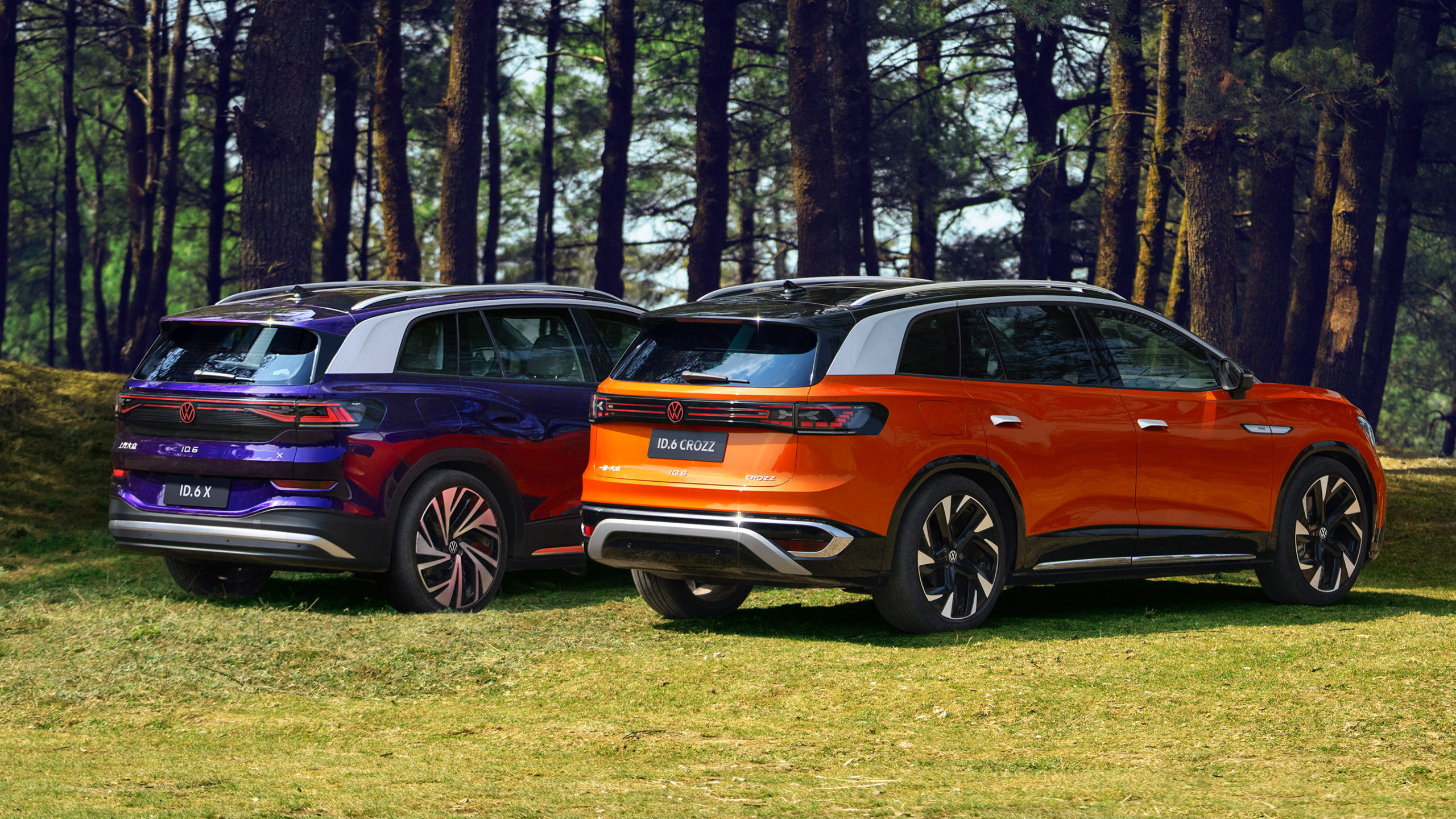 Volkswagen ID6 EV revealed Chinaonly electric SUV introduced in Crozz