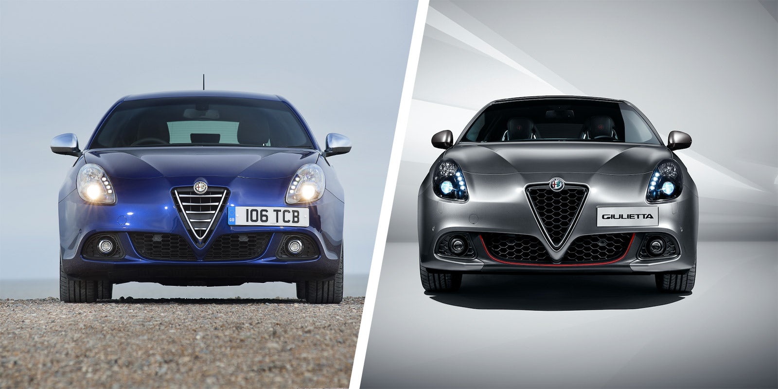 Alfa Romeo Giulietta facelift: old vs new