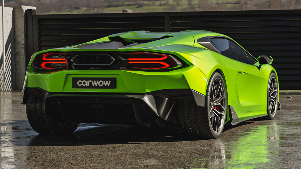 New Huracan replacement design rendered by carwow Carwow