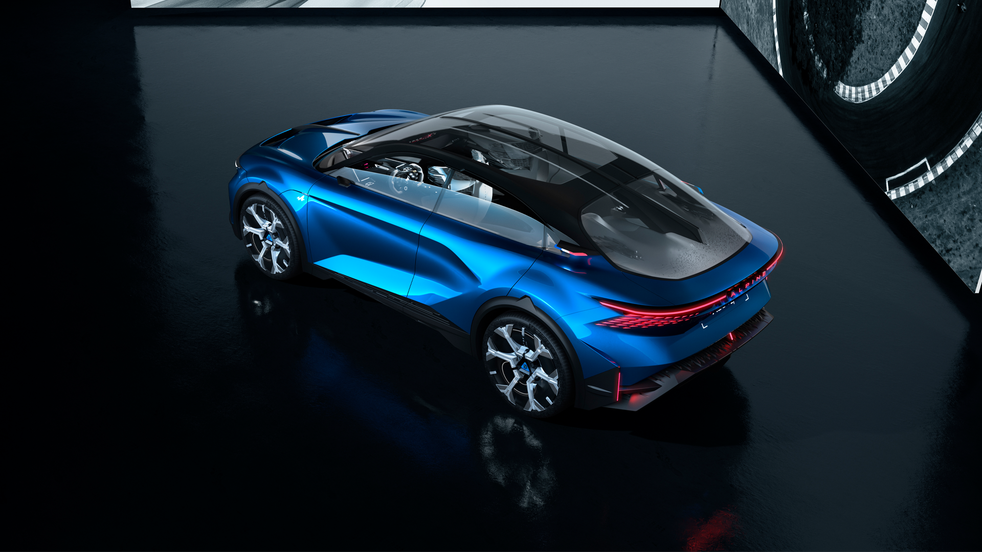 New Alpine A390 Concept Revealed: Electric Four-door Sports Car Coming ...