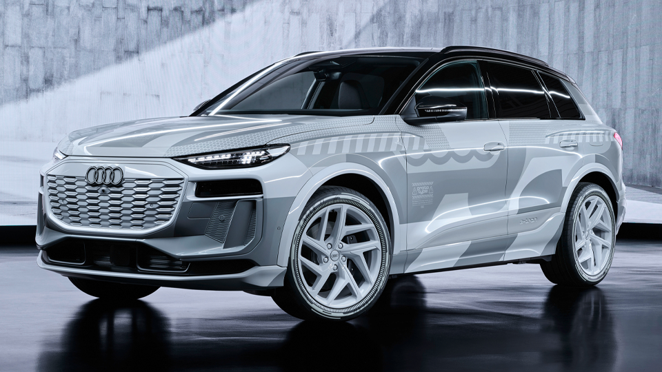 New Audi Q6 E-tron Spotted Testing: New Electric SUV's Interior ...