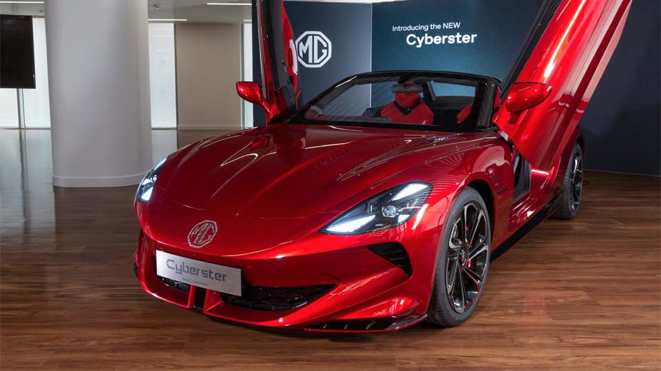 New MG Cyberster On Sale In Summer Next Year: All-new Electric Roadster ...