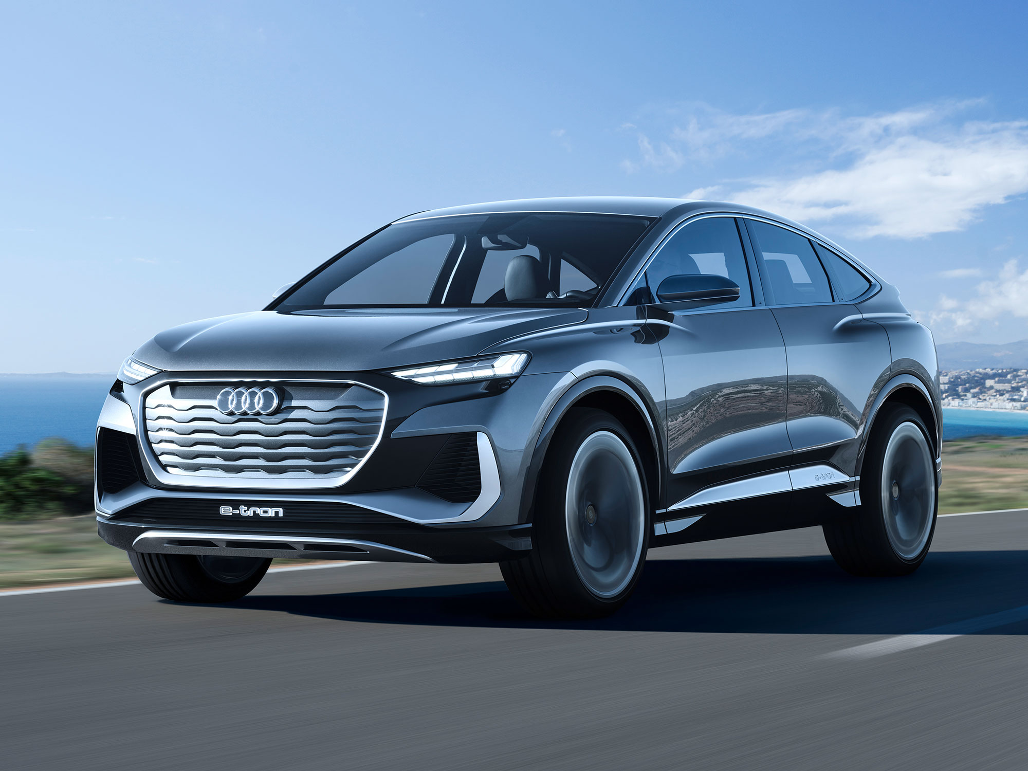 New 2021 Audi Q4 e-tron Sportback Concept revealed: price ...