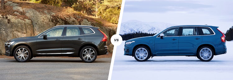 Volvo XC60 vs Volvo XC90 – SUV comparison