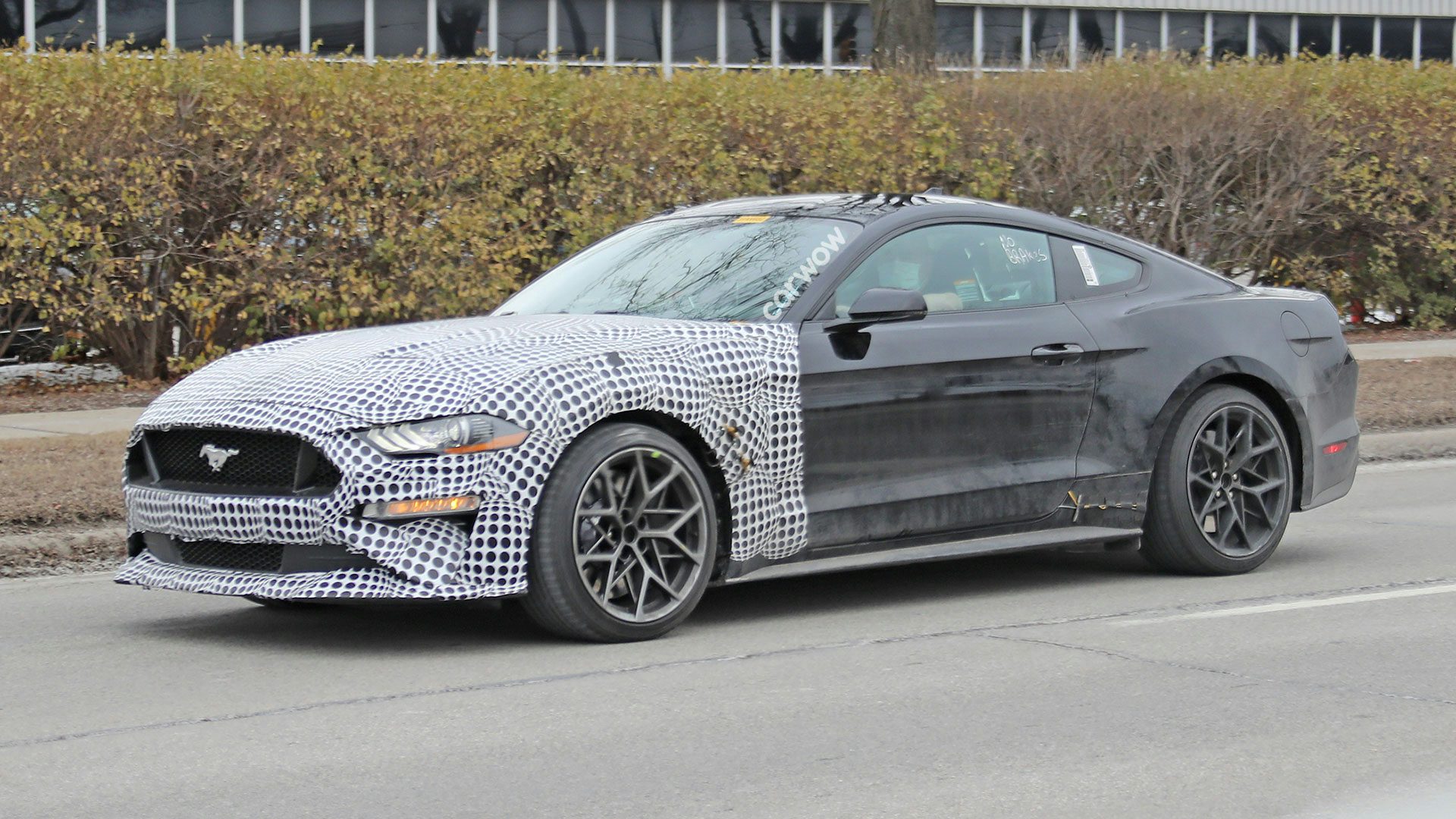 New 2023 Ford Mustang spotted, could have hybrid V8 & 4WD price, specs