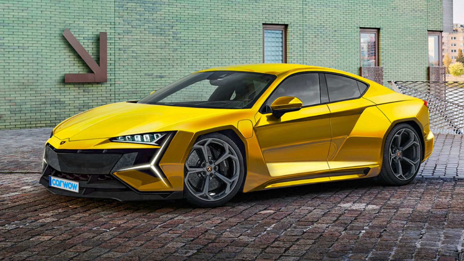 Lamborghini 4-door EV GT coming: exclusive render, price, specs and