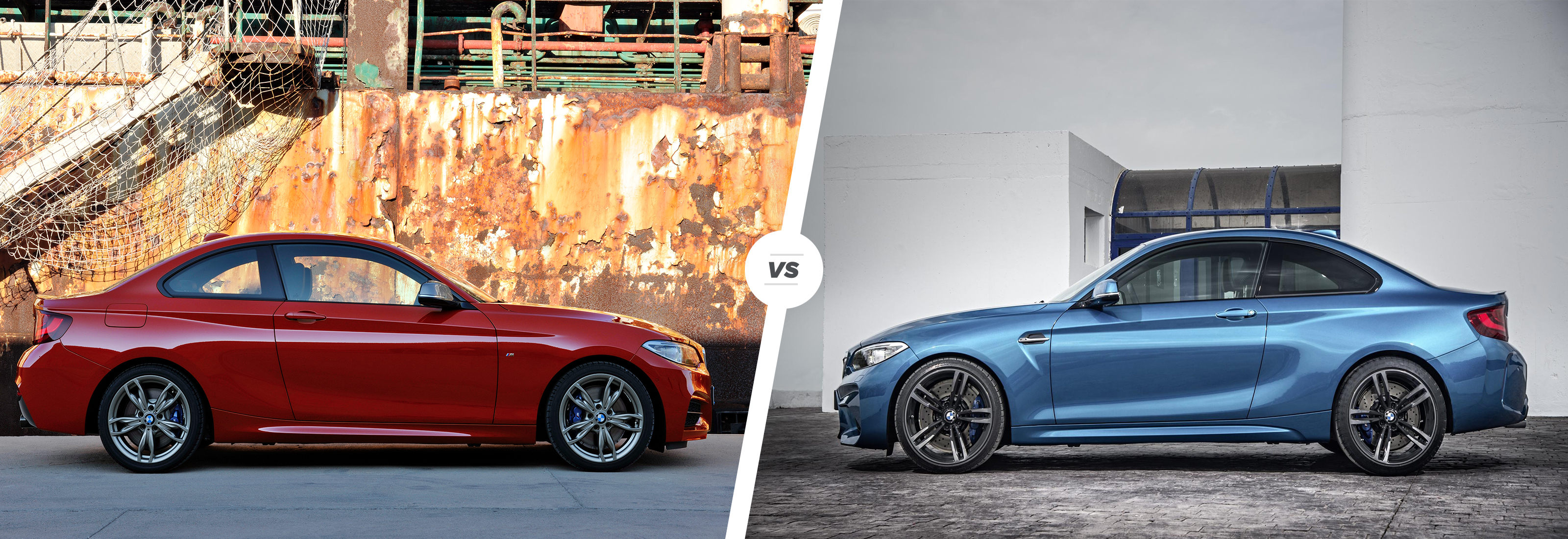 BMW M235i vs BMW M2 – performance coupe clash | Carwow