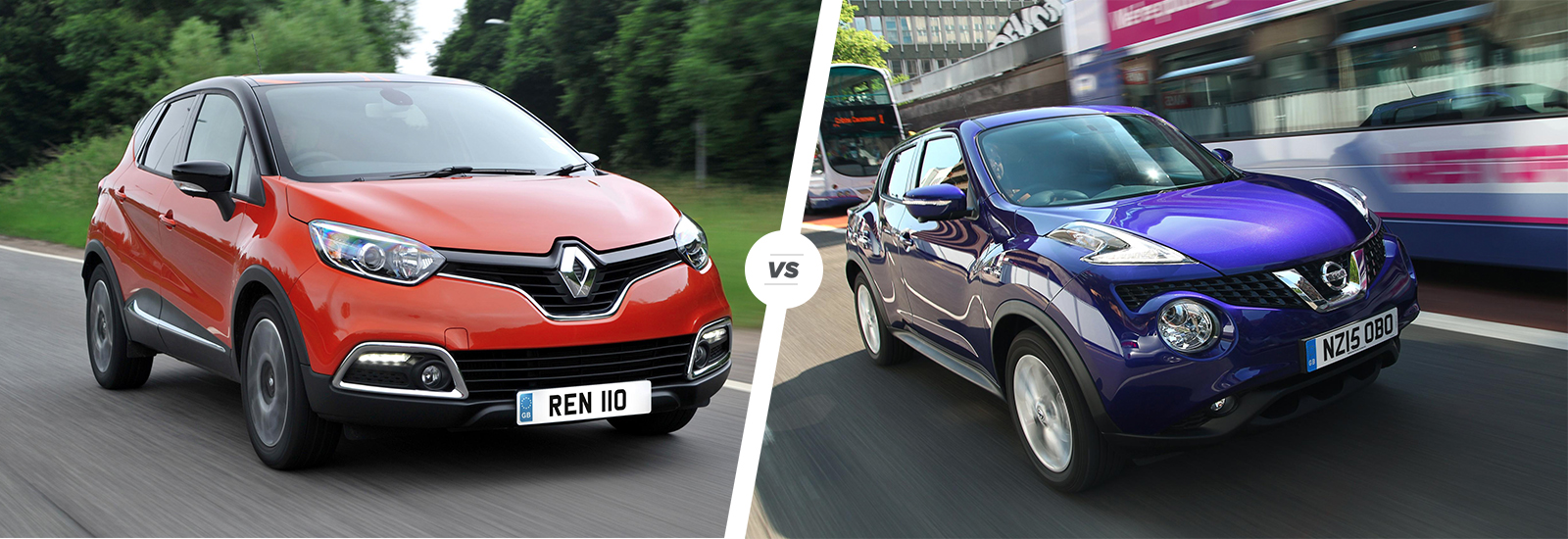 Renault Captur Vs Nissan Juke Crossover Clash Carwow